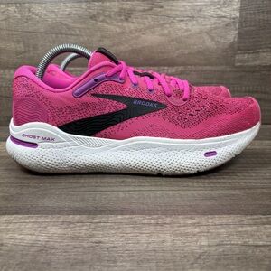 Brooks Ghost Max Pink Womens US Size 10.5 EUR 42.5 1203951B628 Running Shoes
